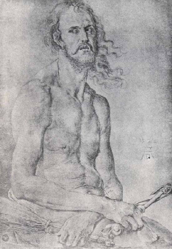 Christ,Man of Sorrow,with Durer-s Features, Albrecht Durer